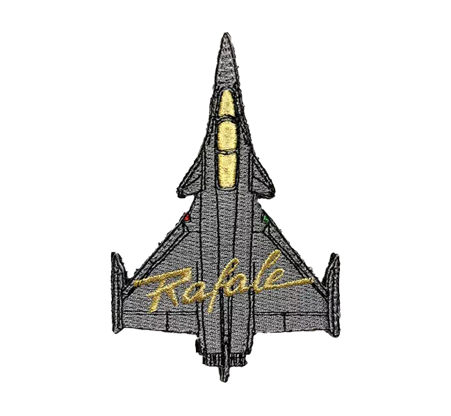 STICKER ESCADRON DE CHASSE AVION RAFALE ARMEE DE L'AIR AUTOCOLLANT BLASON RB128