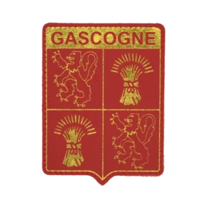 Blason Gascogne cuir